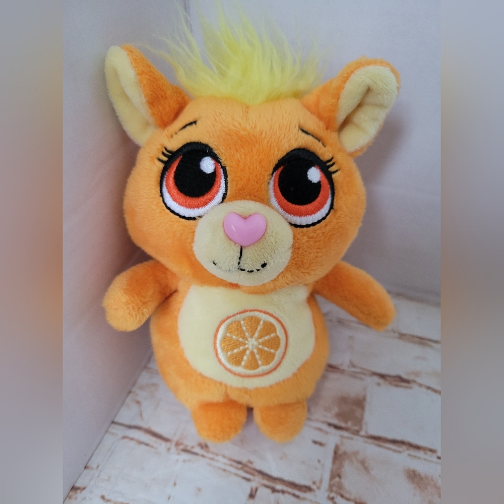 Russ Scented Ollie Orange Candy Plush 6" Stuffed Animal Toy Critters